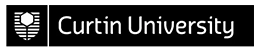 Curtin University Mono Logo